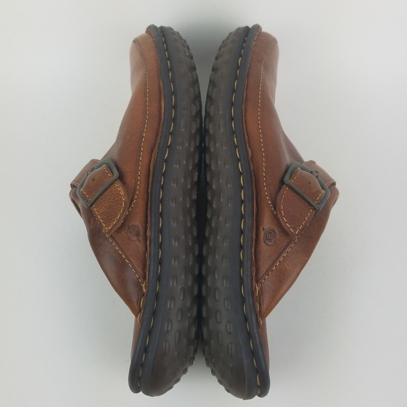Born Leather Clogs US 8 EU 39 Comfortable - Picture 6 of 8
